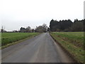 TM0262 : Bacton Road, Haughley by Geographer