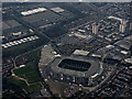 Twickenham Stadium from the air