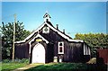 Tin tabernacle church at Pointon, near Bourne, Lincolnshire