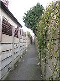TQ4674 : Footpath to Rochester Close by Stephen Craven