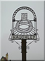 Haughley Village sign on Old Street