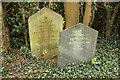 Headstones in Rauceby Hospital burial ground