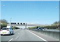 M25 northbound, footbridge