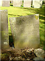 Belvoir Angel headstone, Saxelbye Churchyard