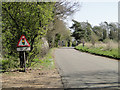 Traffic lights ahead on the A134 at Barnham