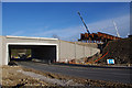 SD4964 : Shefferlands Bridge under construction by Ian Taylor