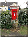 TM0362 : Windgap Lane Victorian Postbox by Geographer