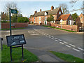 Junction of Middle Lane, Heckadeck Lane  and Chapel Lane