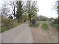 Entrance to field on Bulstrode Lane