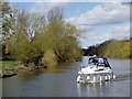 SU9777 : Boat on River Thames near Eton by David Dixon