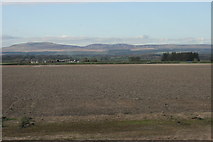 NS7094 : Ploughed field, Gargunnock by Richard Sutcliffe