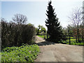 Entrance to Semere Green Farm