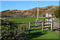 Gate and track to Dyke