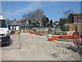 New bridge construction, London Road