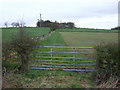 Field entrance west of Hebron