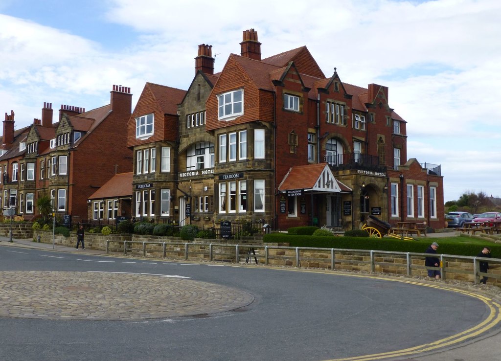 Victoria Hotel, Robin Hood's Bay © Russel Wills :: Geograph Britain and ...