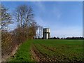 Water tower near Swilland