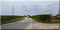 The road beyond Green Lane Farm