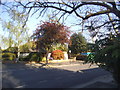 House and garden on Chatsworth Road