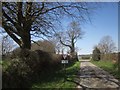 Approaching Trewinnow Cross