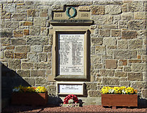NU1705 : The Great War Memorial, Newton on the Moor by JThomas