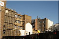 View of a building site on Floral Street