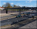 Footbridge across Ringway St Patricks