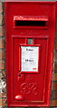 King George VI postbox in a Glanffrwd Terrace wall, Ynysybwl