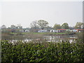 Caravan park and lake at Tilts Hills