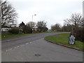 TM0659 : B1115 Stowmarket Road, Stowupland by Geographer