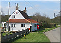 House and lane, West Newton