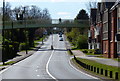 Footbridge across Coventry Road in Crackley