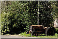 Tractor at Stoborough Green