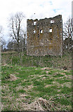 NJ7323 : Balquhain Castle by Anne Burgess