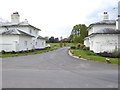 View to Ramridge House from between the lodges