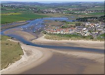 NU2410 : Alnmouth and the Aln Estuary by Russel Wills