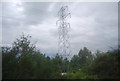 Pylon by the railway line