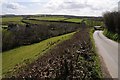 Road at Huntshaw Water