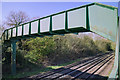 Footbridge over railway