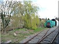 Carriage shed, west of Ongar Station