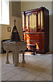 St Peter, Milden - Font & organ