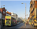 An April evening in Upper Parliament Street