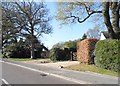 House entrances on Hempstead Lane