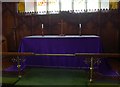 SD3598 : St Michael and All Angels, Hawkshead: altar by Basher Eyre