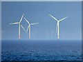 SH8987 : Offshore Wind Farm at Rhyl Flats by David Dixon