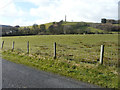 Looking southwest from an unclassified road