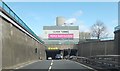 Entering the Clyde Tunnel from the south