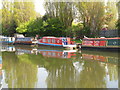 Colina - narrowboat on Paddington Arm, Grand Union Canal