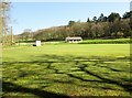 Blubberhouses  cricket  pitch  and  pavilion