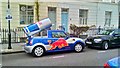 "Red Bull" MINI in Ifield Road